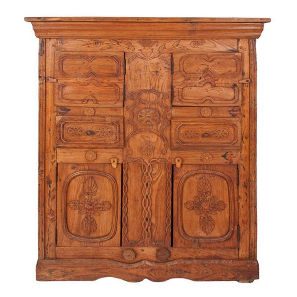 Black Forest "Popular Art" Buffet, c. 18th Century