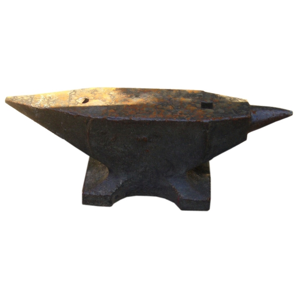 Vintage Iron Anvil, France, c. 1900