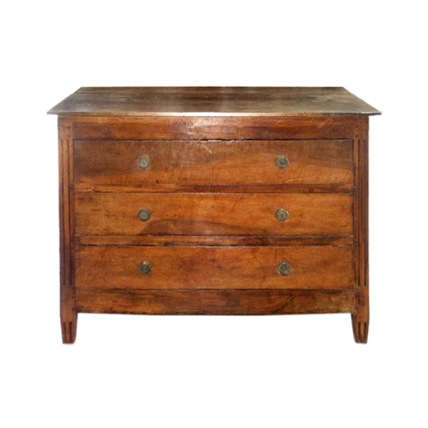 French Walnut Directoire Commode, c.1790 - 1800