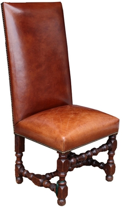 "Chateau Les Loups" 19th Century Side Chair