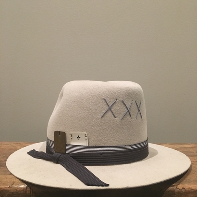 LV Gray Hat Band