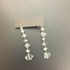 Herkimer Diamond Quartz Multi Drop Earrings