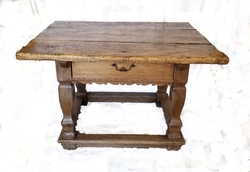 Continental Alder and Chestnut Farm Table