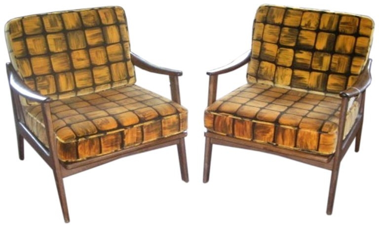 Pair of Vintage Swedish Design Chairs, circa 1960