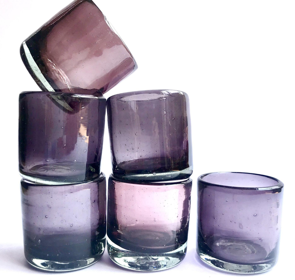Purple Mezcal Shot Glasses (6 PACK)