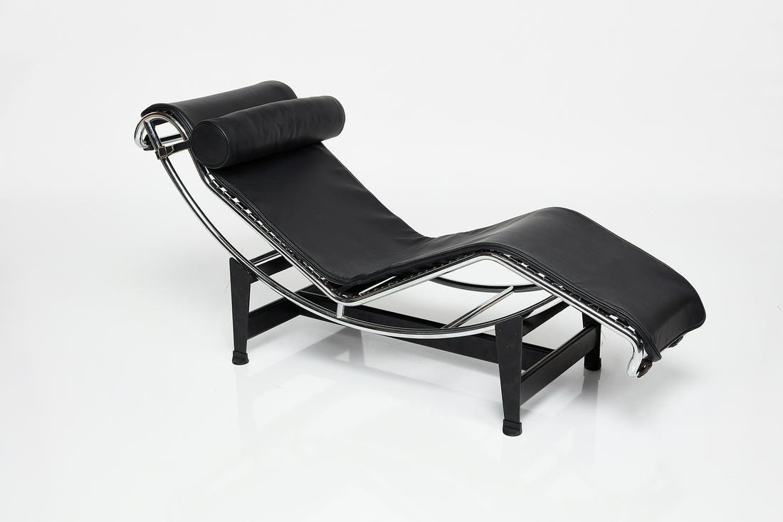 Le Corbusier, 'LC4' Chaise Lounge