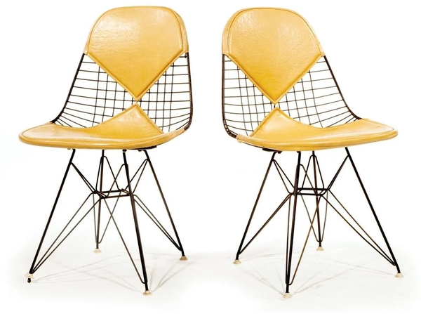 Charles and Ray Eames for Herman Miller Chairs (pair)