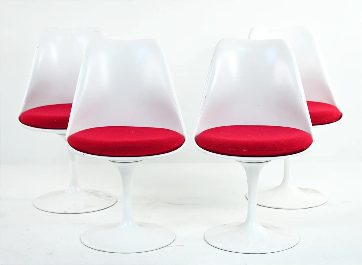 Knoll Tulip Chairs, 1970's (4)