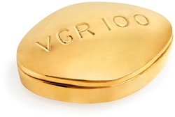 Viagra Brass Pill Box