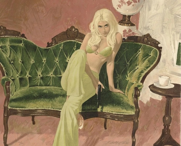 Lie Down Killer- Robert McGinnis