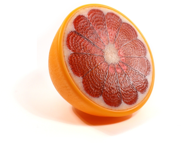Pink Grapefruit Half