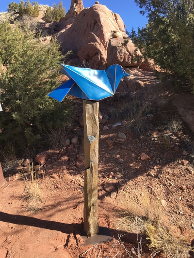 Blue Bird (garden size) 10/12- Kevin Box and Robert J. Lang