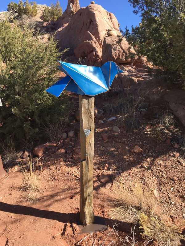 Blue Bird (garden size) 10/12- Kevin Box and Robert J. Lang