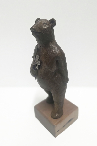 11" Bear Flowers 2/500